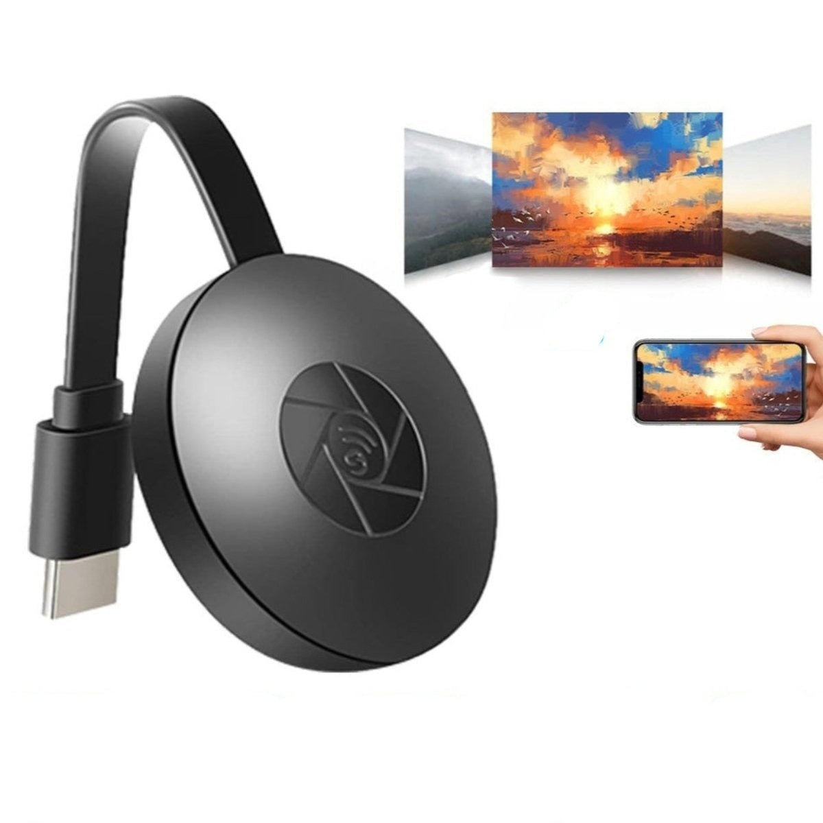 HDMI Wireless Streamer Plug-And-Play Full HD 1080P For Movies Presentations And Games - Image 1