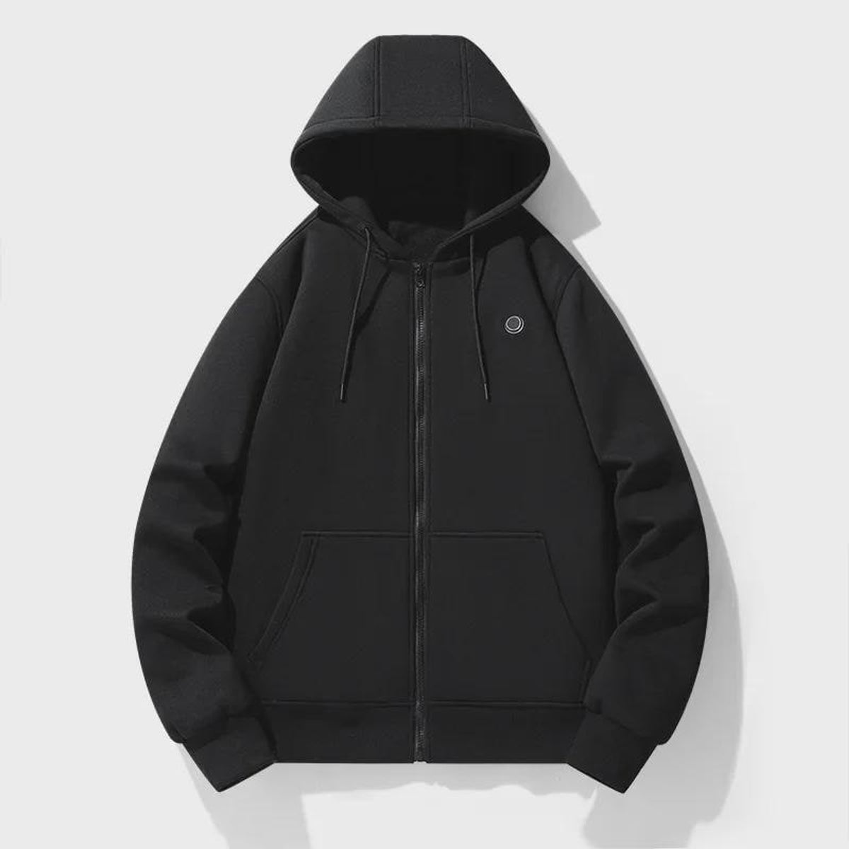 Heated Apparel Full Zip Hoodie With Chest Heating Zones And Long Sleeves For Unisex Wear - Image 7