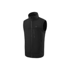 Heated Apparel Men's Vest With Stand Collar Full Zip And Rechargeable USB Power - Image 2