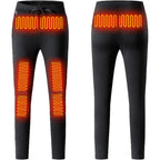 Heated Apparel Thermal Base Layer Pants With Hip And Knee Heating Elements - Image 1