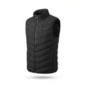 Heated Gilet Adjustable Body Warmer Vest Zip-Front - studio