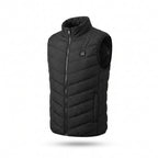 Heated Gilet Adjustable Body Warmer Vest Zip-Front - studio