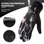 Heated Gloves For Men And Women With Fleece Lining And Non-Slip Palm For Ski Cycling - Image 4