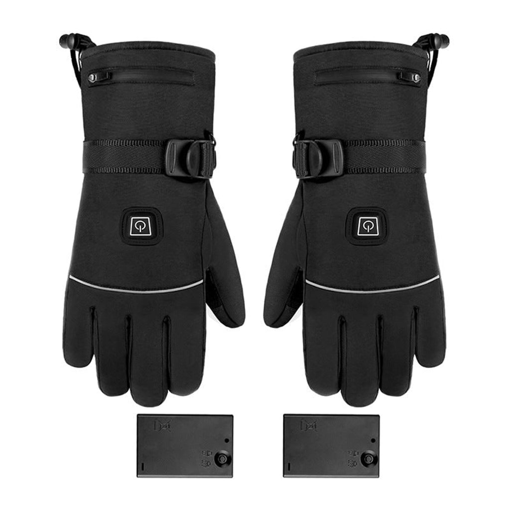 Heated Gloves Waterproof Thermal Winter Gloves With Touchscreen Fingertips - Image 2