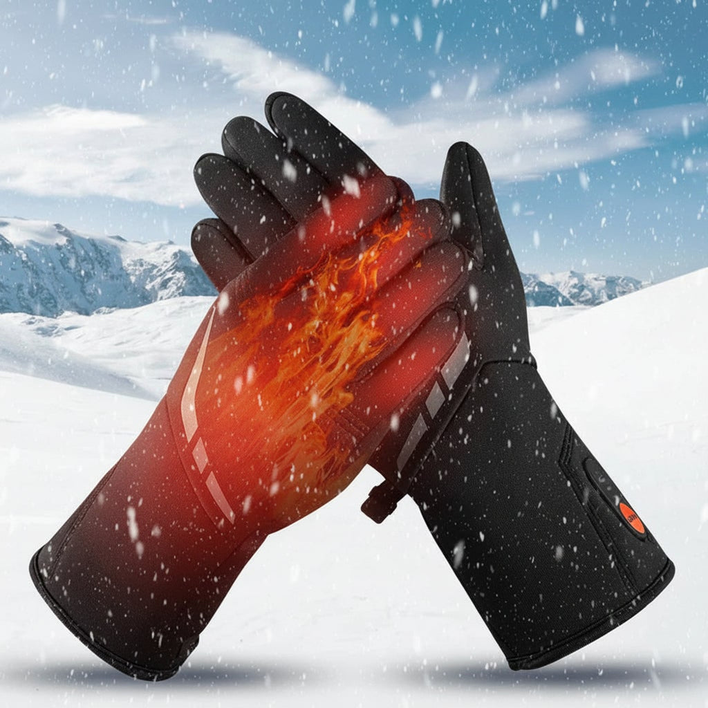 Heated Gloves With Battery Waterproof And Touchscreen Compatible Winter Gloves - Image 3
