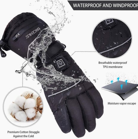 Heated Gloves With Up To 8 Hours Of Battery Life And Three Heat Settings - Image 9