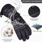 Heated Gloves With USB Rechargeable And Waterproof Design Up To 8 Hours Runtime - Image 8