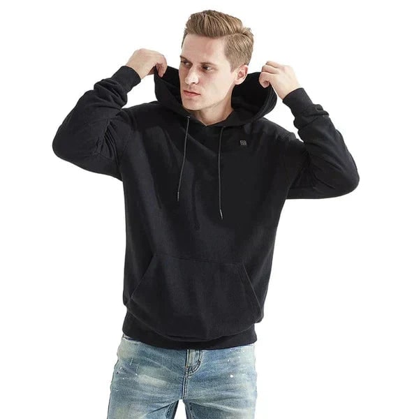 Heated Hoodie With Usb-Powered Adjustable Heat Unisex - Image 4