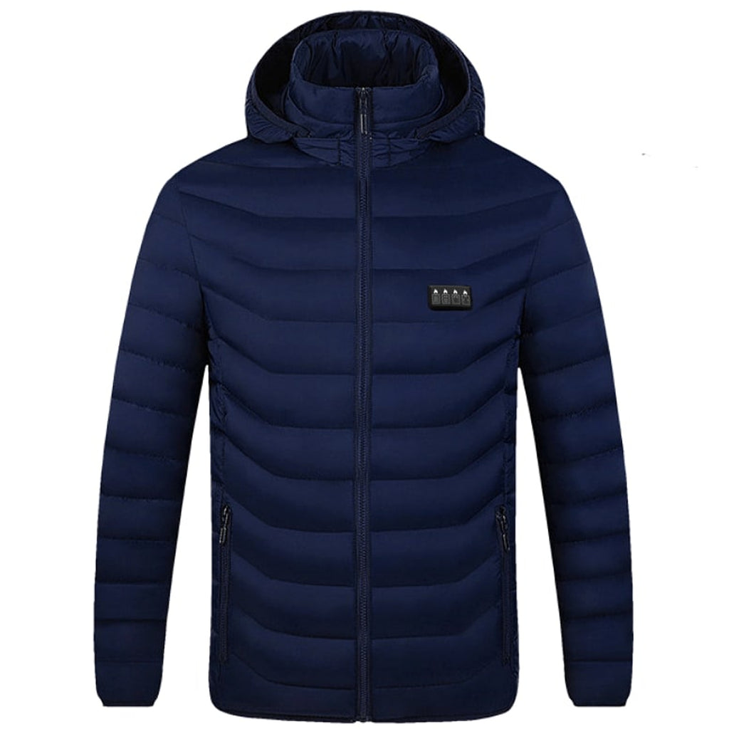 Heated Jacket With Detachable Collar Winter Electric Heating Clothing In Plus Size Options - Image 7
