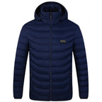 Heated Jacket With Detachable Collar Winter Electric Heating Clothing In Plus Size Options - Image 7