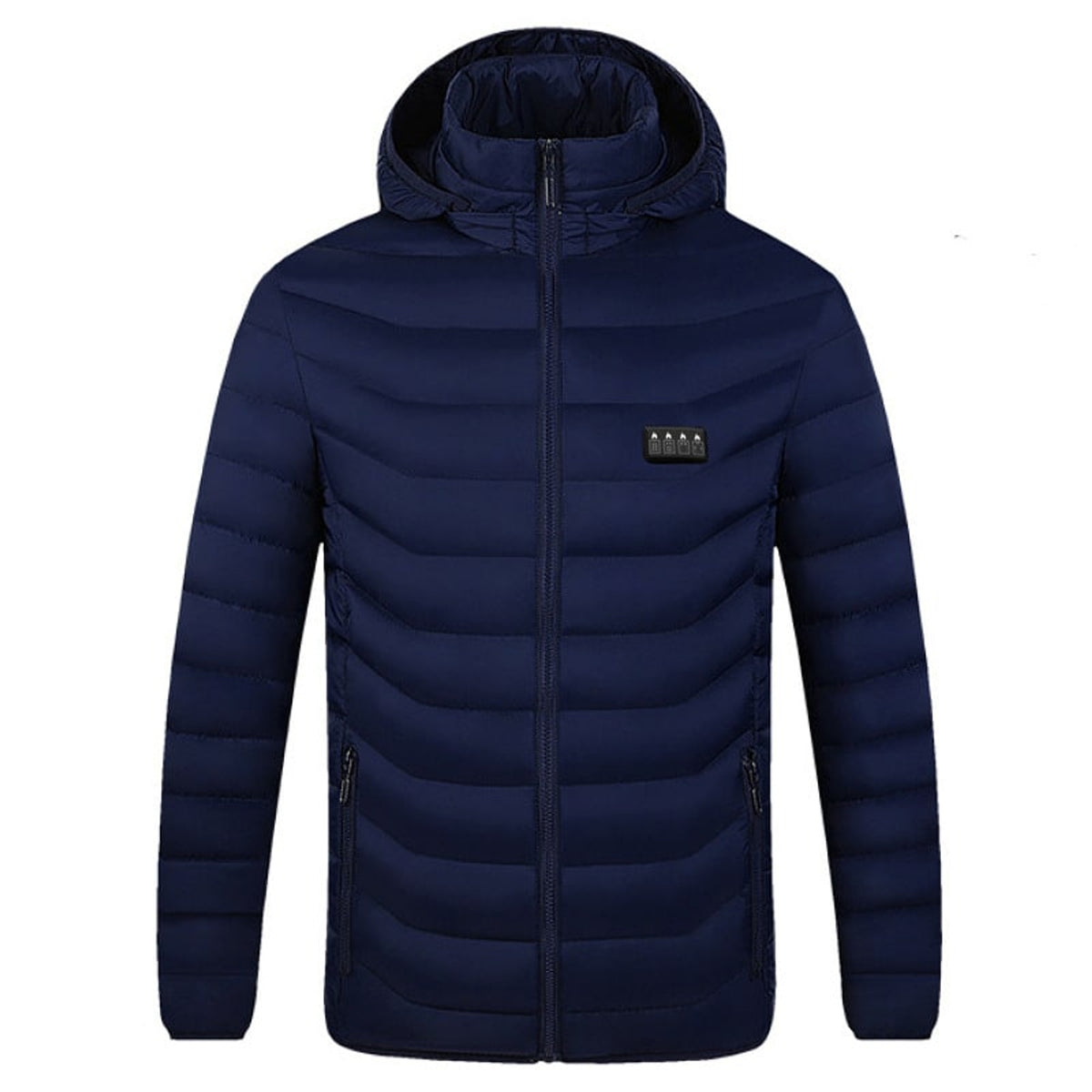 Heated Jacket With Detachable Collar Winter Electric Heating Clothing In Plus Size Options - Image 3