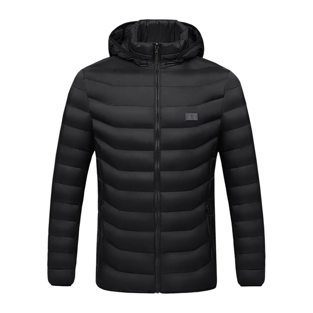 Heated Jacket With Detachable Collar Winter Electric Heating Clothing In Plus Size Options - Image 5