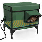 Heated Outdoor Cat House With Waterproof Shelter Design - Image 1