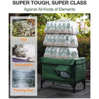 Heated Outdoor Cat House With Waterproof Shelter Design - Image 4