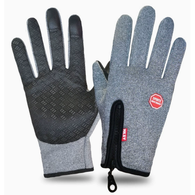 Heated Outdoor Gloves With Windproof And Waterproof Shell And Plush Velvet Lining - Image 22