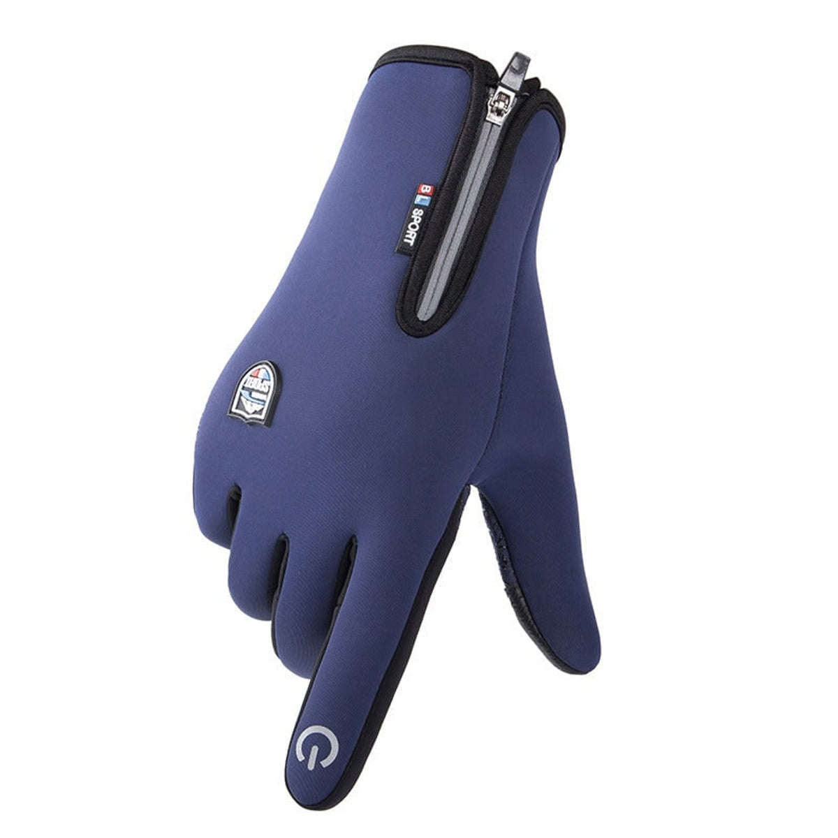 Heated Outdoor Gloves With Windproof And Waterproof Shell And Plush Velvet Lining - Image 2