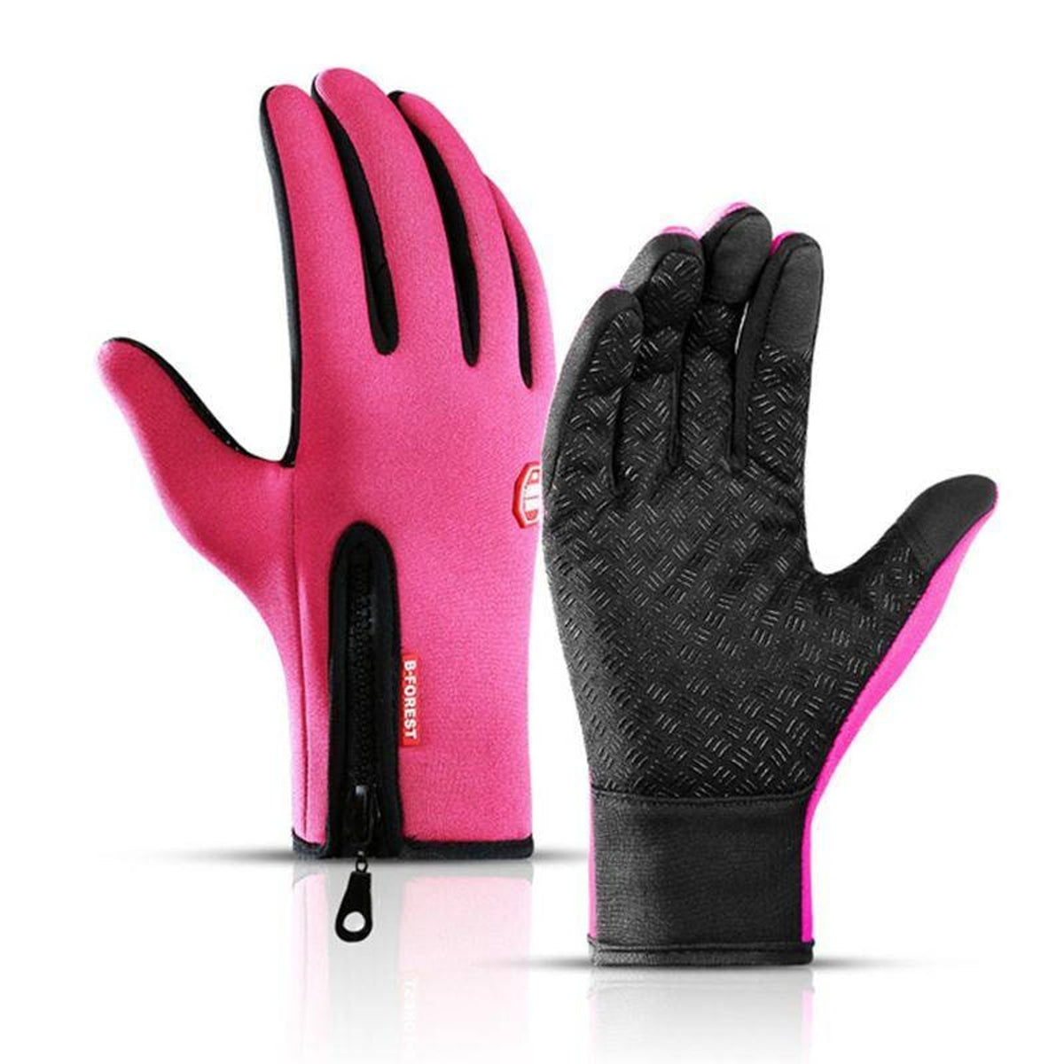 Heated Outdoor Gloves With Windproof And Waterproof Shell And Plush Velvet Lining - Image 11