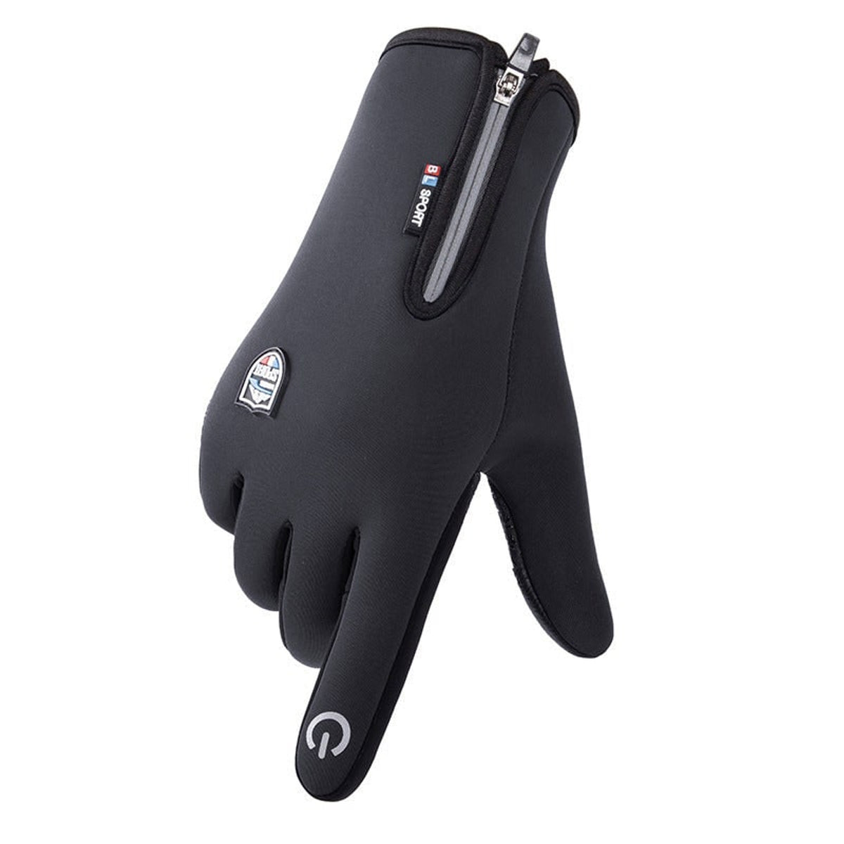Heated Outdoor Gloves With Windproof And Waterproof Shell And Plush Velvet Lining - Image 3