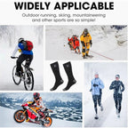Heated Socks With 3 Heat Settings Thermal Foot Warmers For Winter - Image 9