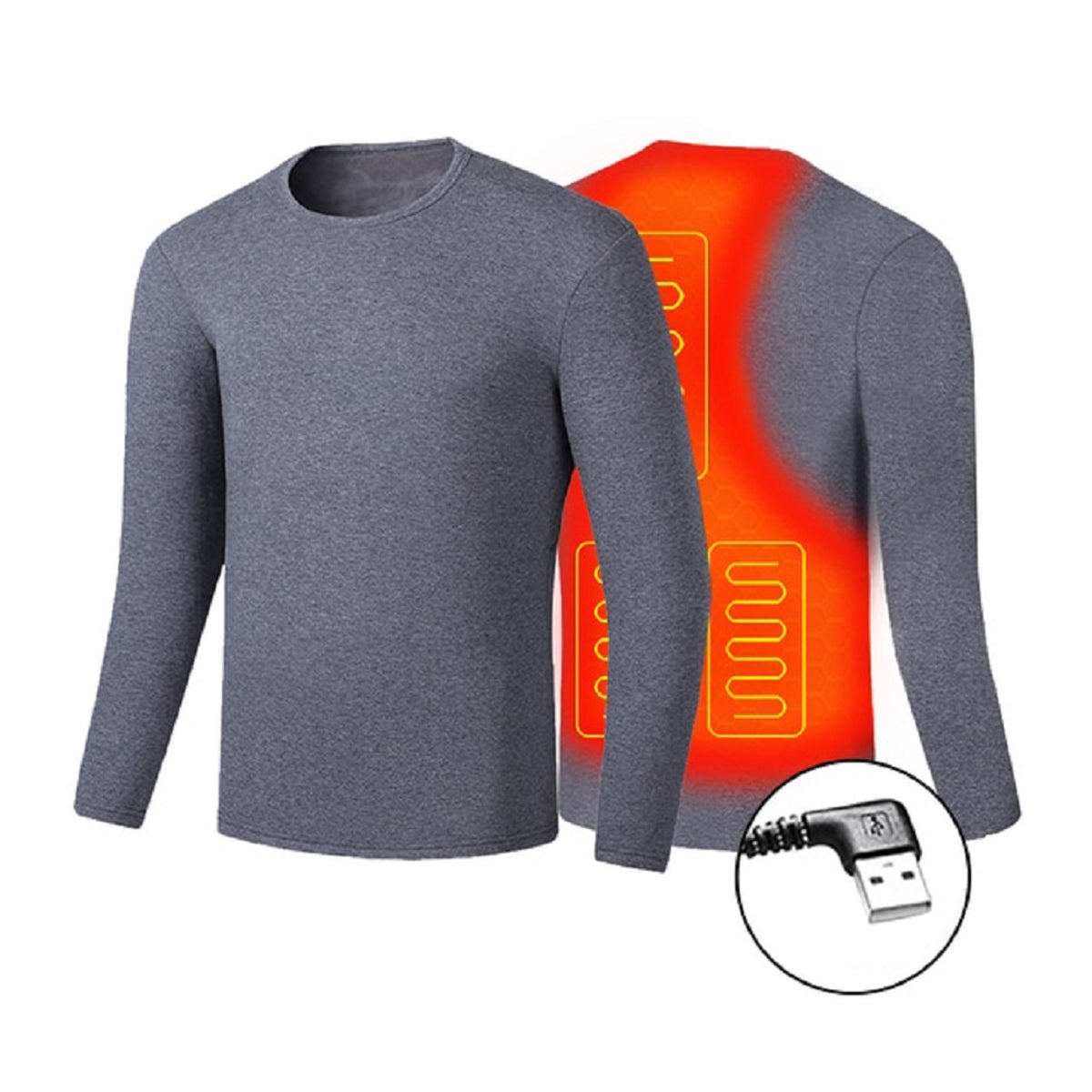 Heated Thermal Underwear with Set and Carbon Fiber - Image 5