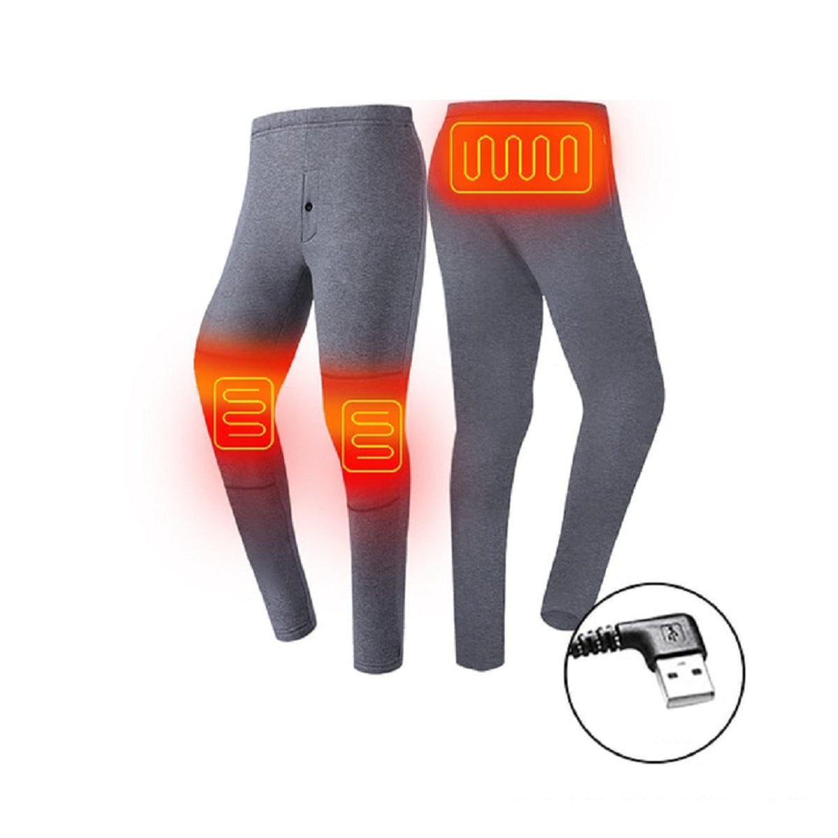 Heated Thermal Underwear with Set and Carbon Fiber - Image 9