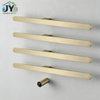 Heated Towel Rack Bathroom Warmers Radiator 3/4 Bars Dryer Suitable For Apartments And Hotels - Image 1