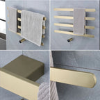 Heated Towel Rack Bathroom Warmers Radiator 3/4 Bars Dryer Suitable For Apartments And Hotels - Image 5