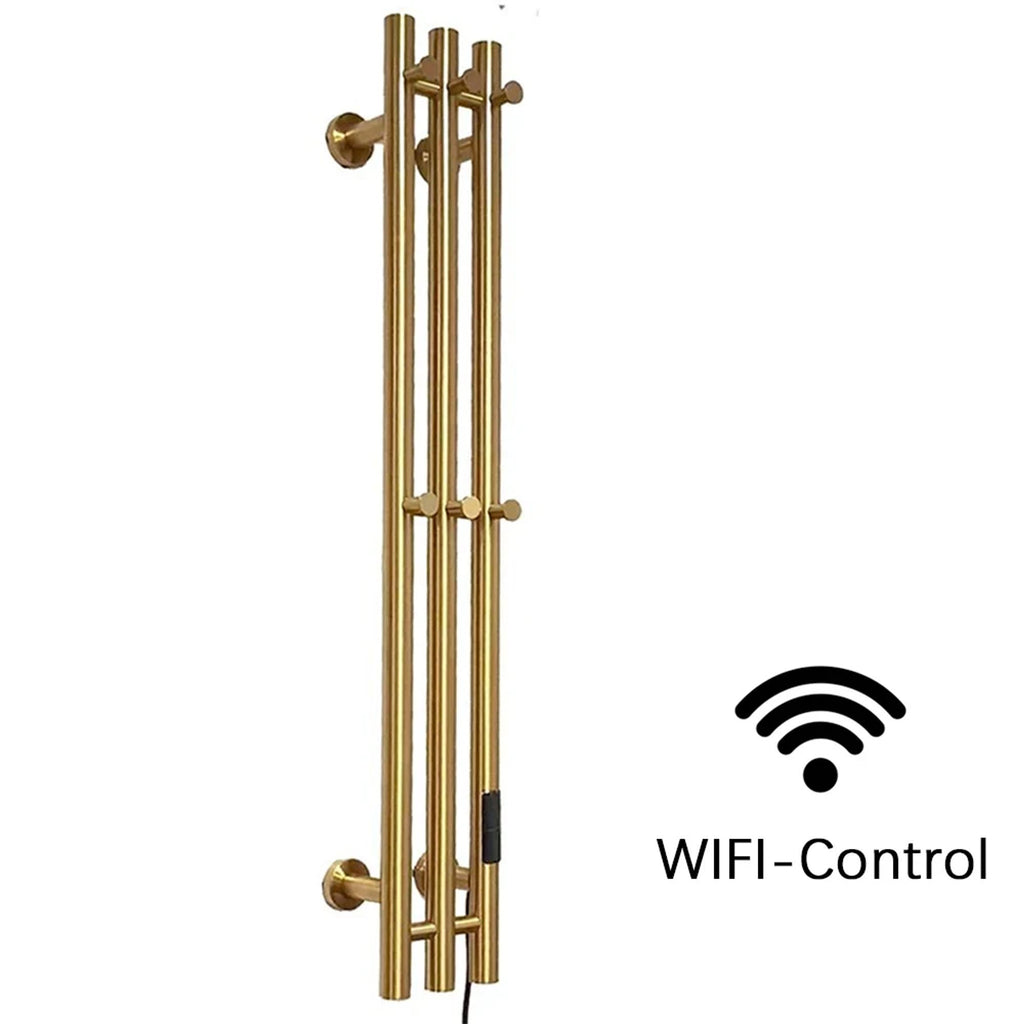 Heated Towel Rack Wall Mount Electric Rail With Digital Control And 304 Stainless Steel Construction - Image 11
