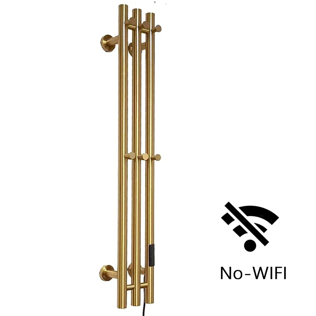 Heated Towel Rack Wall Mount Electric Rail With Digital Control And 304 Stainless Steel Construction - Image 10