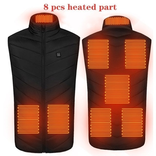 Heated Vest With USB Charging Washable And Smart Heating For Winter - Image 10