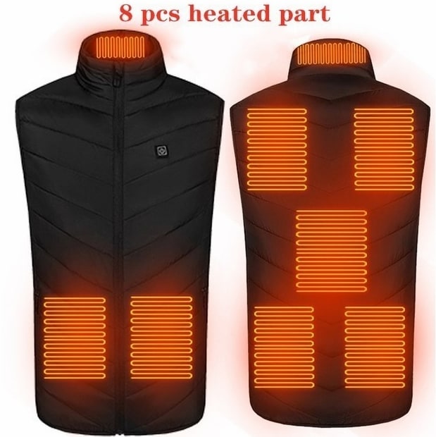 Heated Vest With USB Charging Washable And Smart Heating For Winter - Image 11