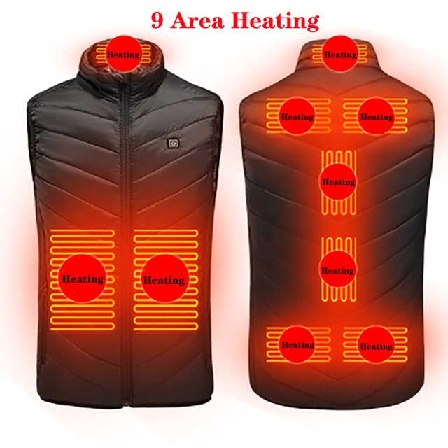 Heated Vest With USB Charging Washable And Smart Heating For Winter - Image 2