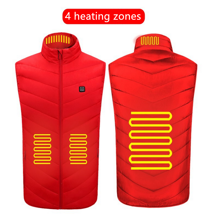Heated Vest With USB Charging Washable And Smart Heating For Winter - Image 4