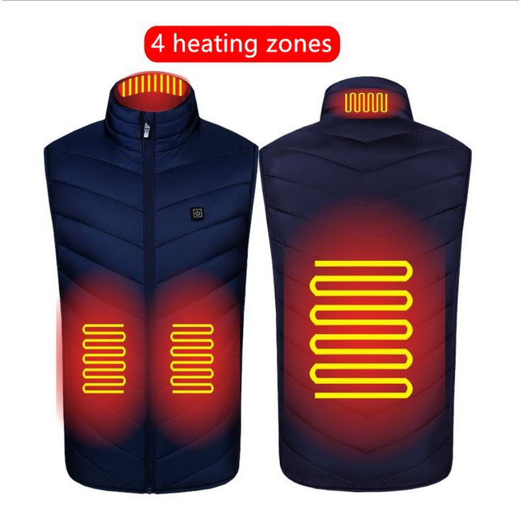 Heated Vest With USB Charging Washable And Smart Heating For Winter - Image 8