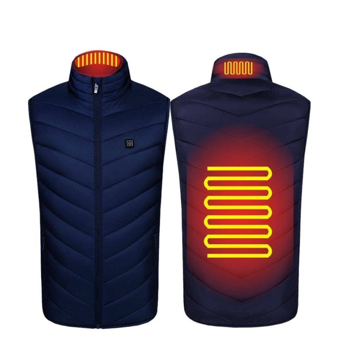 Heated Vest With USB Charging Washable And Smart Heating For Winter - Image 6