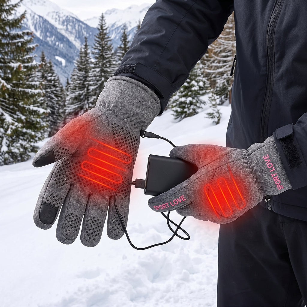 Heated Gloves For Winter With Usb Powered Heating System - hero