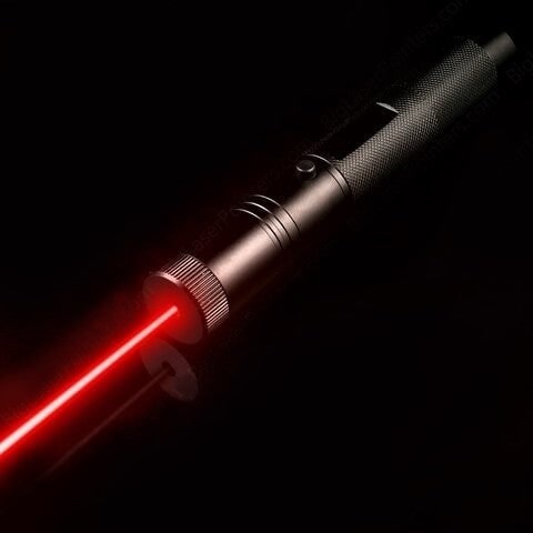 High Power Laser Pointer Pen With Adjustable Focus Ring Safety Key Lock And Rechargeable USB Battery - Image 3