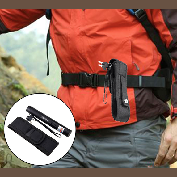 High Power Laser Pointer Pen With Adjustable Focus Ring Safety Key Lock And Rechargeable USB Battery - Image 6