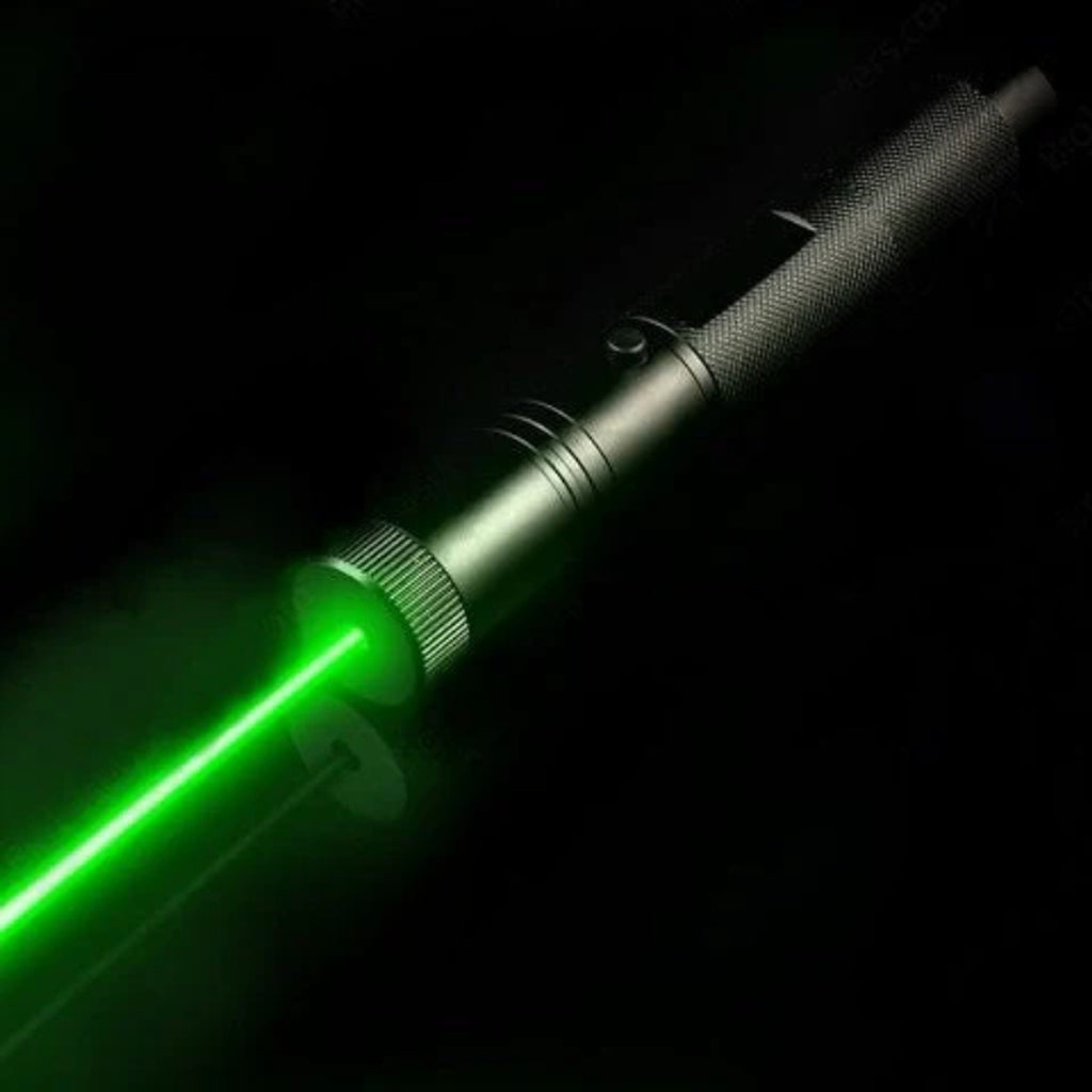 High Power Laser Pointer Pen With Adjustable Focus Ring Safety Key Lock And Rechargeable USB Battery - Image 2