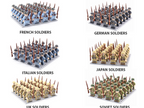 Historyblocks 21-Piece Figure Building Block Set For Children And Collectors - Image 9