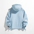Hooded Ski Jacket with Drawcord Hem and Padded Fit - Image 2