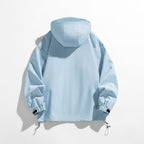 Hooded Ski Jacket with Drawcord Hem and Padded Fit - Image 2