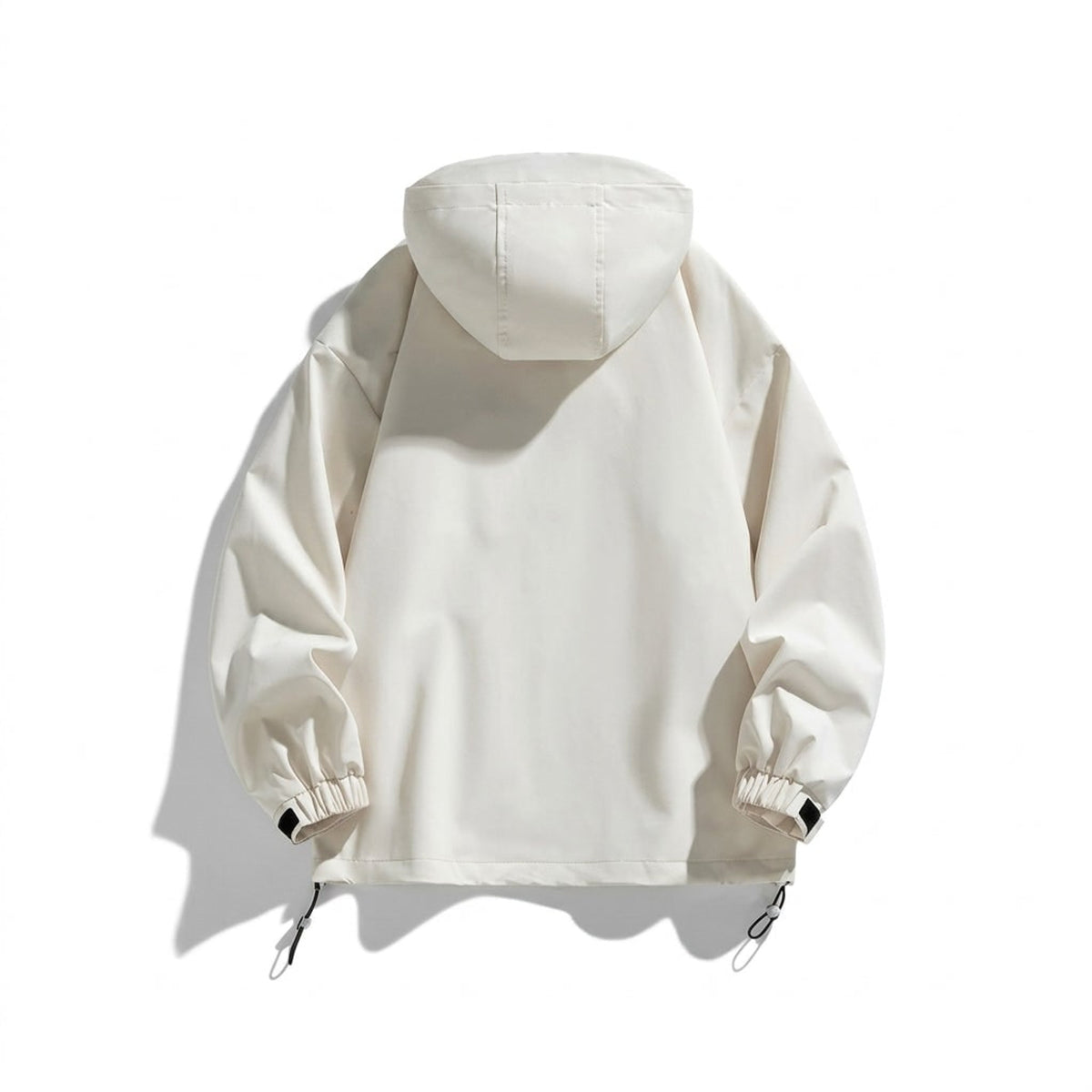 Hooded Ski Jacket with Drawcord Hem and Padded Fit - Image 4