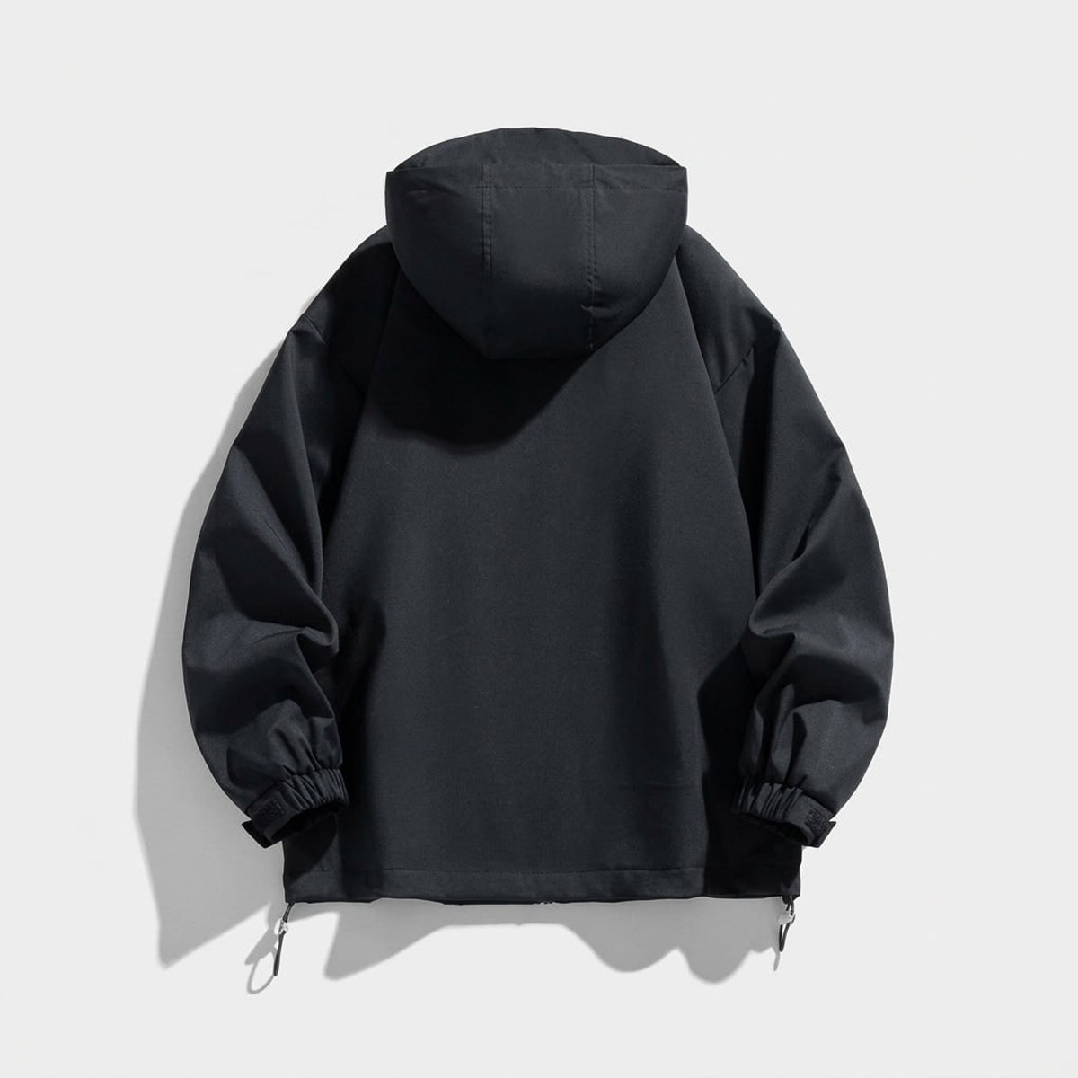 Hooded Ski Jacket with Drawcord Hem and Padded Fit - Image 6