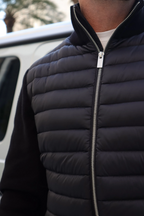 Hybrid Jacket with Streamlined Tailored Fit and Quilted Front - Image 5