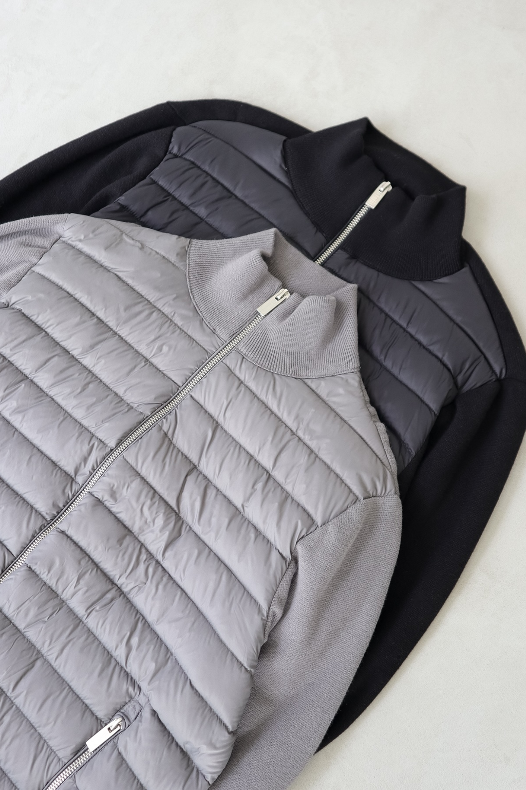 Hybrid Jacket with Streamlined Tailored Fit and Quilted Front - Image 6