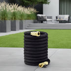 Hydroflex Expandable Garden Hose With Aluminium Spray Gun Durable Flexible Watering Hose For Patio & Car - Image 1