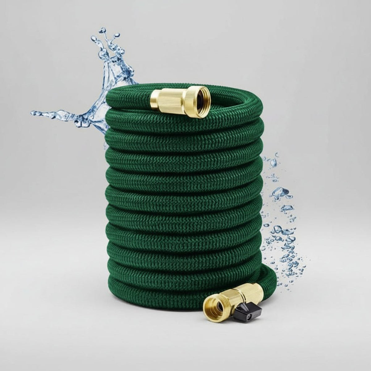 Hydroflex Expandable Garden Hose With Aluminium Spray Gun Durable Flexible Watering Hose For Patio & Car - Image 8