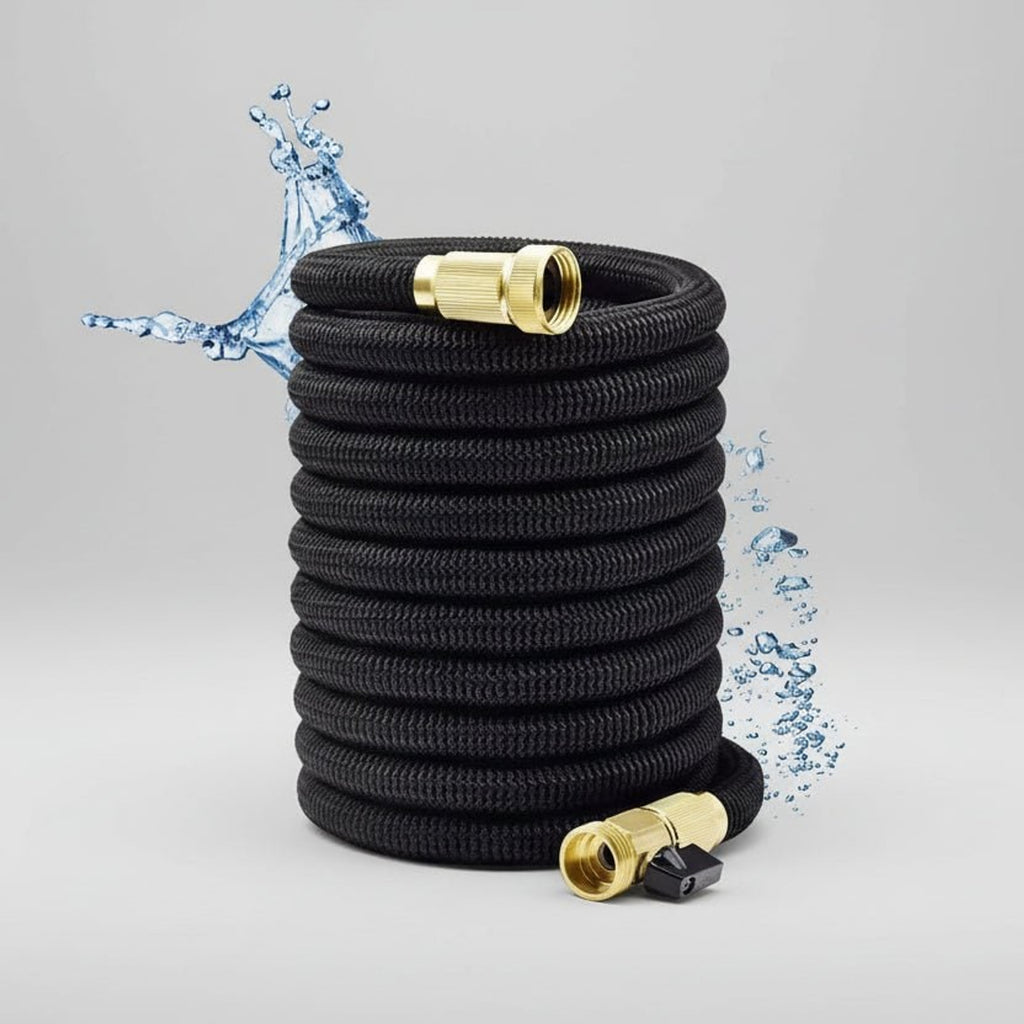 Hydroflex Expandable Garden Hose With Aluminium Spray Gun Durable Flexible Watering Hose For Patio & Car - Image 7