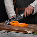 Imperial 14-Piece Japanese Knife Block Set With Acacia Hardwood Block - Image 9